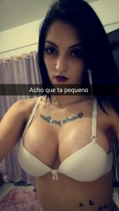 plan cul sur snap avec fille du 48 très sexy